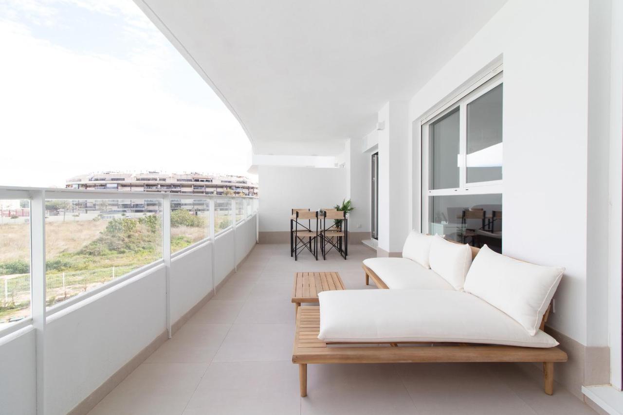 Global Properties, Apartamento Con Terraza Y Vistas A La Piscina En Gran Canet Canet d'En Berenguer Buitenkant foto