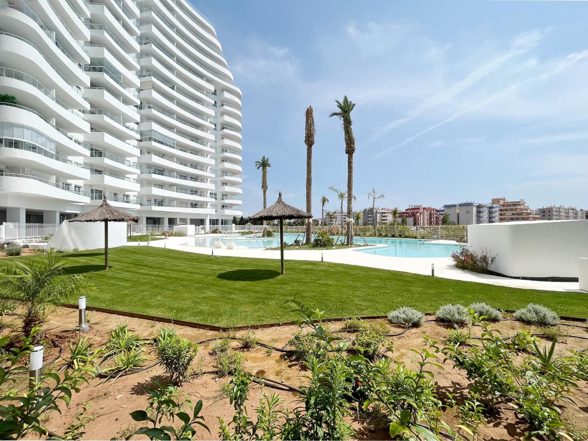 Global Properties, Apartamento Con Terraza Y Vistas A La Piscina En Gran Canet Canet d'En Berenguer Buitenkant foto
